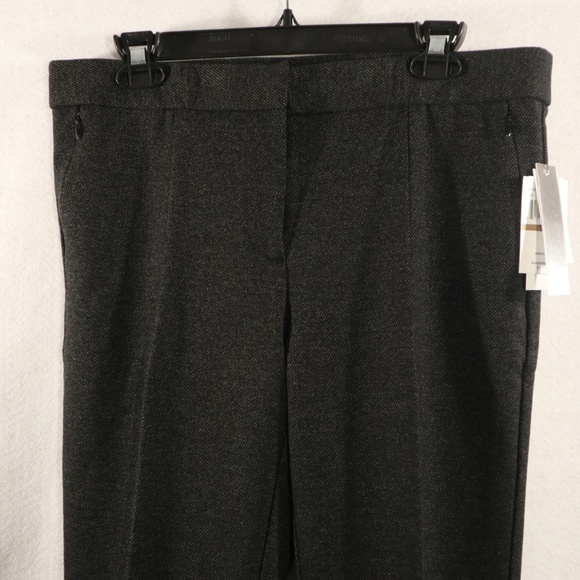 Amanda & Chelsea Black Knit Slim Legs Pants Sz 12 - Picture 3 of 8